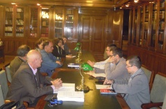 1 November 2013 The Chairman of the Agriculture, Forestry and Water Management Committee in meeting with the representatives of the Alliance for Common Property